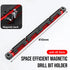 Magnet Strip Bit Holder 40 Slots Space Saving for Drill Bits Garage Workshop Use