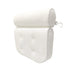 Bathtub Pillow Non-Slip for Bath Spa Shower Comfortable Water Resistant - White