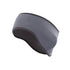 Outdoor Winter Fleece Ear Warmer Sports Headband Skiing Warm Earmuffs Headband - Grey