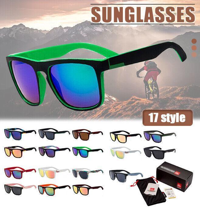 Polarized Mens Sunglasses Polarised Square Frame Glasses Sports - 5