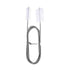 Spring Brush Aquarium U Shaped Pipe Cleaner Brush for Hole Cleaning Fish Tank - White