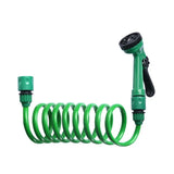 Telescopic Water Hose with Nozzle Garden Sprinkler for Plant Watering Household - 10m