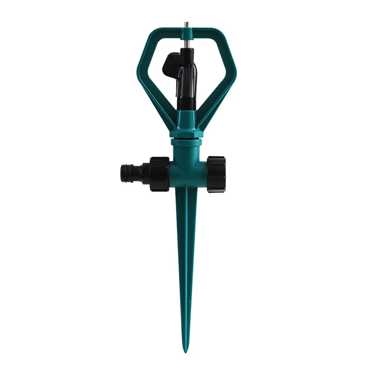 360° Rotation Auto Irrigation System Garden Lawn Sprinkler Patio Save Water Use - One Arm