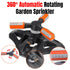 Factory Supply Multifunctional Garden Sprinkler Plastic Three-prong Sprinkler Automatic Rotating Sprinkler