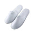50 Pairs SPA Hotel Guest Slippers Closed Toe Disposable Terry Style Linen - White