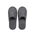 50 Pairs SPA Hotel Guest Slippers Closed Toe Disposable Terry Style Linen - Grey