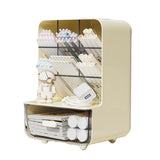 Slant Plug Pen Holder Stationery Organizer Desktop Clutter Storage Office Desk - Beige