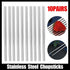 10 Pairs Korean Style Stainless Steel Chopsticks Mirror Polished Reusable