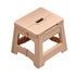 Portable Outdoor Plastic Folding Stool Lightweight Foldable For Camping Picnic - Pink