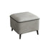 Household Light Luxury Door Shoe Bench Sofa Bench Solid Wood Leather Stool - Grey-L