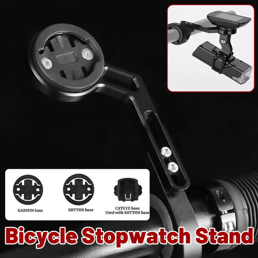 Bike Handlebar Extension Mount Aluminum Alloy Light Meter Phone Holder Bracket