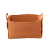 2pcs Felt Storage Basket Foldable Large Bear Basket Car Boot Basket for Dirty - Brown