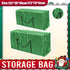 Extra Large Heavy Duty Storage Bag Waterproof Garden Furniture Cover Organizer - 122cm x 39cm x 55cm