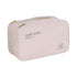 Double Lingerie Storage Bag Travel Organizer Clothes Storage Case for Underwear - Beige