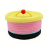Storage Basket Desktop Organizer for Cosmetics Toys Office Desk Storage Box - Yellow
