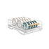 Pull Out Storage Rack Kitchen Dish Bowl Organiser Carbon Steel 40 x 30 x 13cm - Bowl Rack