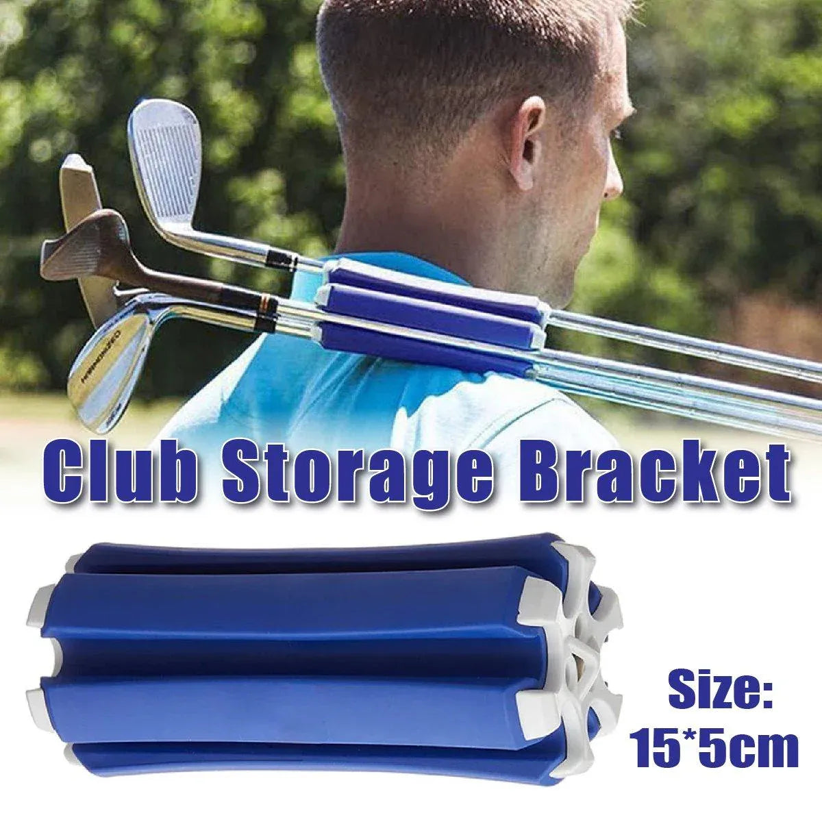 Golf Club Storage Organiser Clip Holder for Secure Club Management and Display