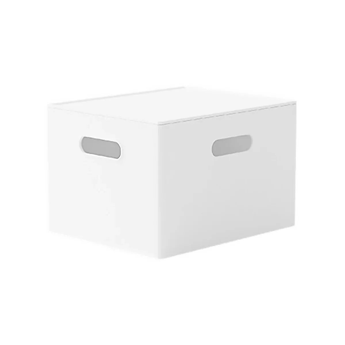 Portable Storage Box White M/L with Lid - M