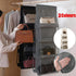 8 Pocket Double-sided Bag Handbag Storage Holder Hanging Organizer Shelf - Black
