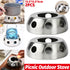 2PCS Camping Stainless Steel Stove Stand for Teapot or Cooking