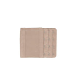 Clip On Bra Extender Extension 4 Hooks Ladies Plus Size Maternity Strap - Beige
