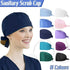 100% Cotton Unisex Surgical Scrub Cap for Doctors & Nurses - Blue