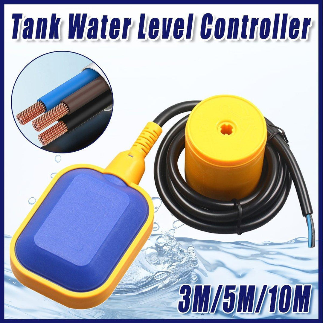 Automatic Water Level Controller Float Switch for 3M to 10M Tank Water Pump - 3M