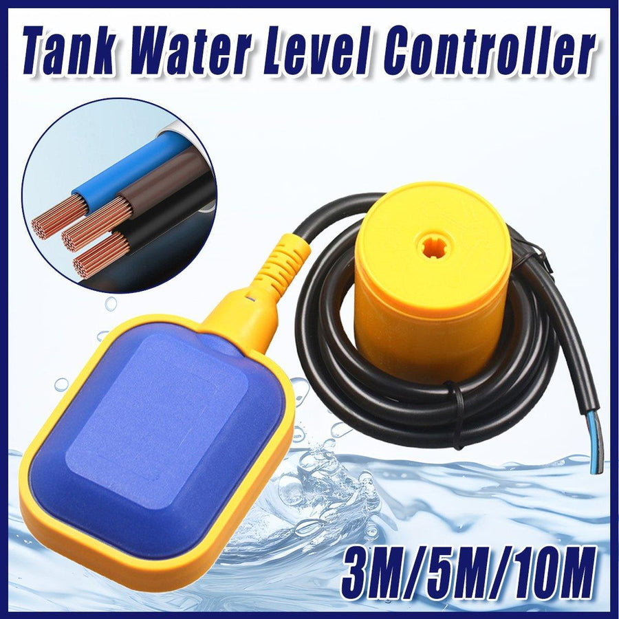 Automatic Water Level Controller Float Switch for 3M to 10M Tank Water Pump - 5M