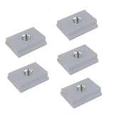 T Track T-Slot Slider Miter Aluminium Alloy Jig Tool Woodworking Set - 5PCS(M6)