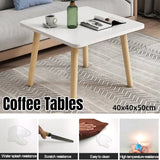 40x50cm Small Table Home Balcony Table Simple Small Square Table Side Table