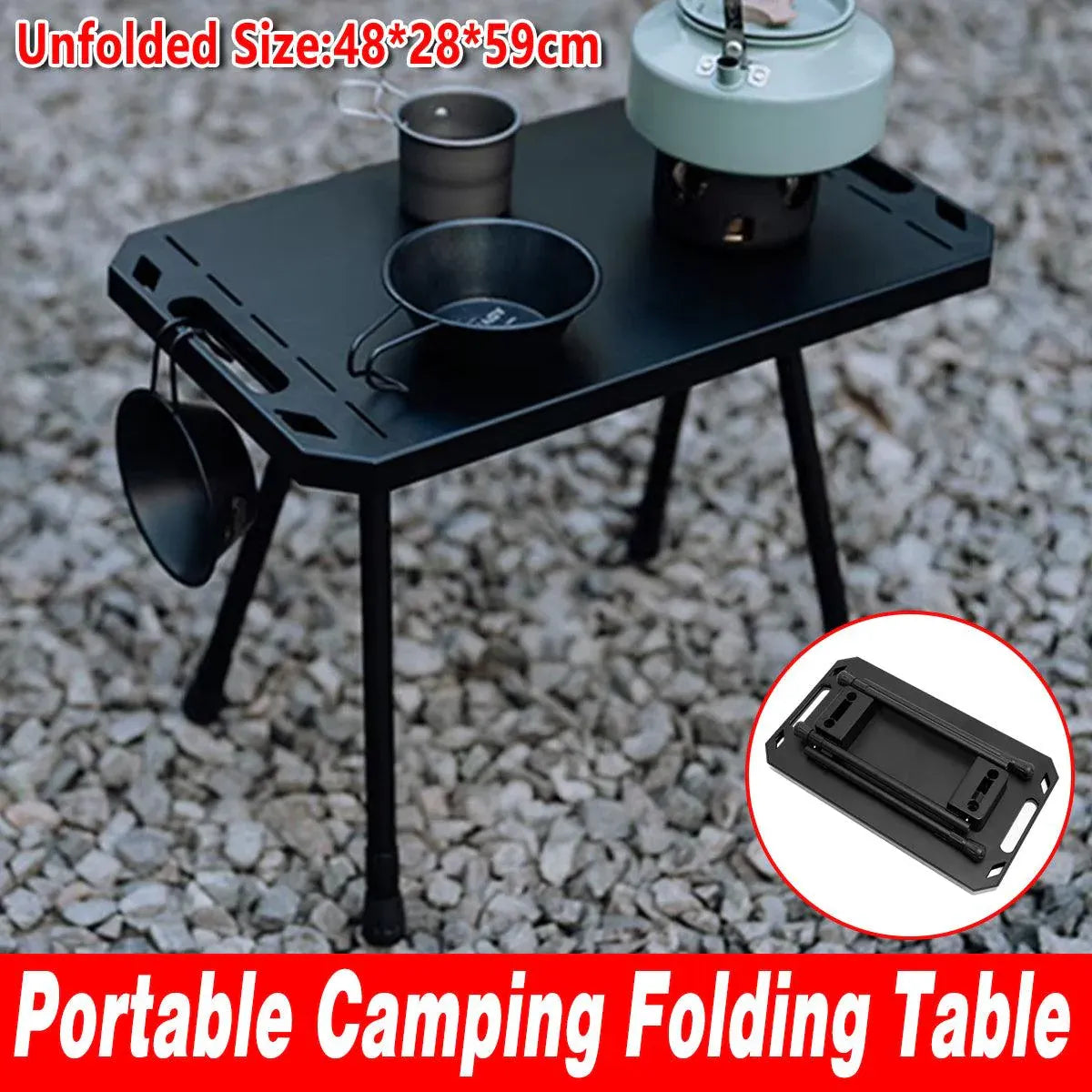 Portable Outdoor Table Multifunctional Foldable Camping Table Travel Picnic