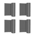 2/4 Roll Waterproof Heat Insulation Fix Tape For Wall Roof Leakproof Repair Tool - 10x500cm-4Roll