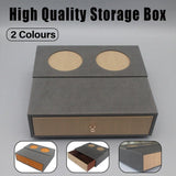 Single Layer Hotel Toiletries Dispenser Box Bathroom Amenities Storage Container - Brown
