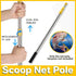 Stainless Steel Telescopic Mesh Rod Extendable Fishing Landing Net Handle Pole