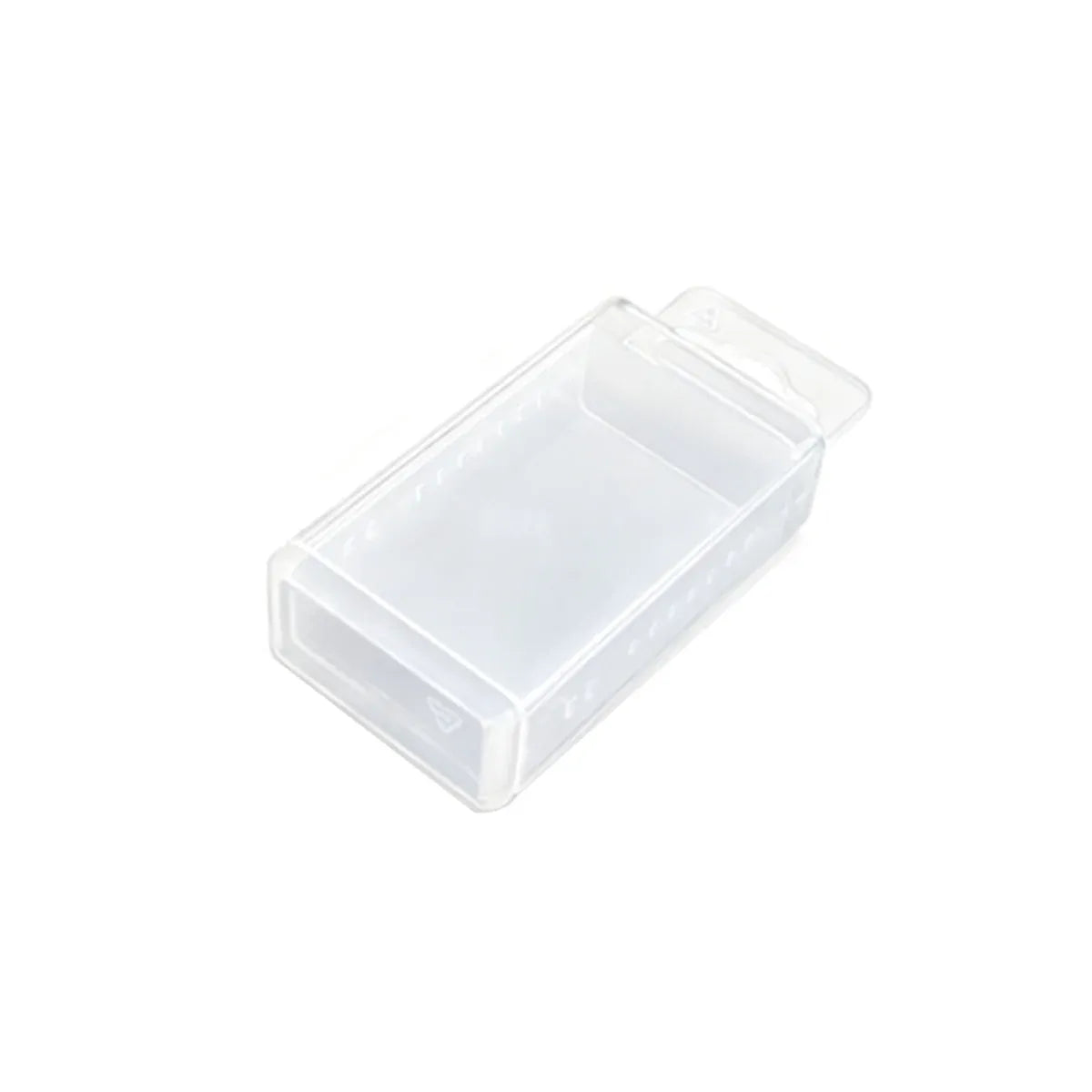 20PCS Mini Transparent Storage Box Telescopic Multi Purpose Clear Home Office - 6.8x6.8x2cm