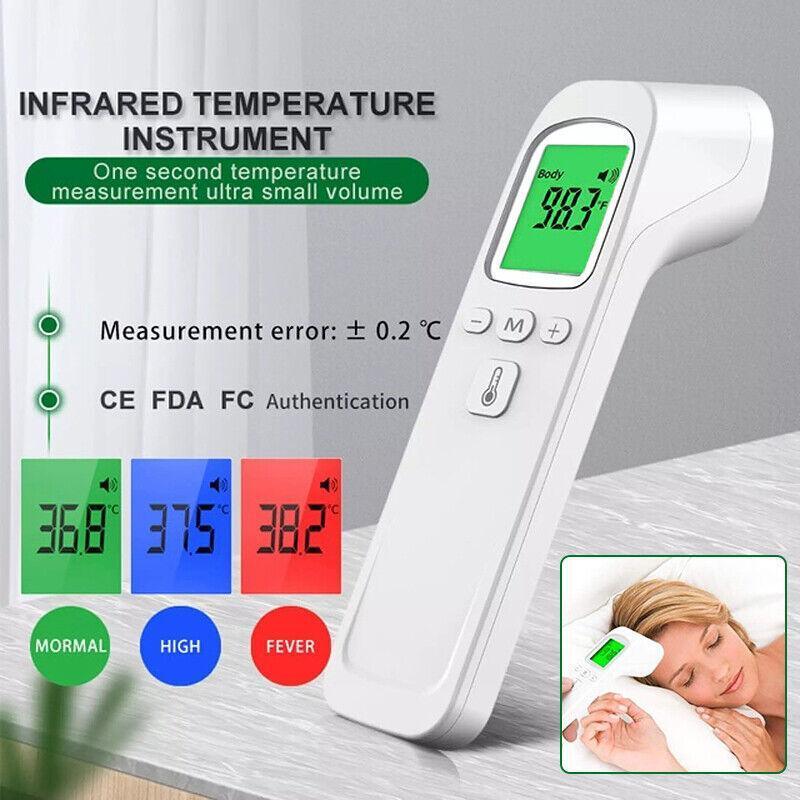 Non Contact Infrared Digital Forehead Thermometer Temperature Scanner