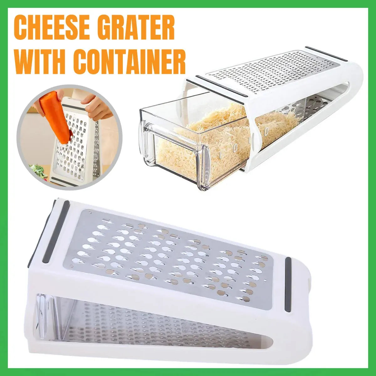 Double Sided Grater Cheese Grater Butter Cutter Kitchen Tool Shredder Slicer