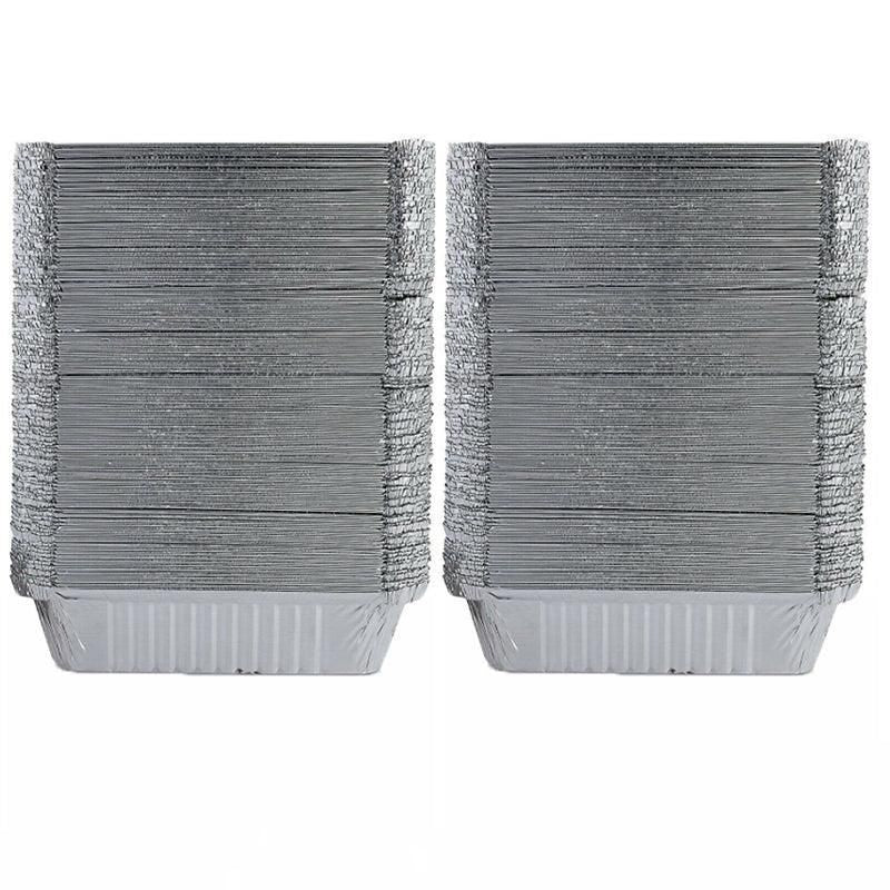 Bbq Aluminium Oven Foil Trays Food Disposable Container Tray Roasting Baking Au