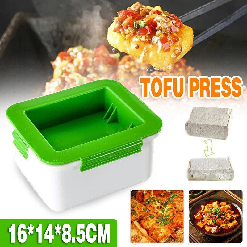 Simple Tofu Press/Marinating Dish, Removes Moisture From Tofu Automatically Au