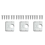 Hinge Repair Plate Rust Resistant Steel Furniture Cupboard Repair Mount Tool Au