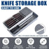 Drawer Dividers Kitchen Knife Organizer Storage Rack Holder Tray Utensil Insert