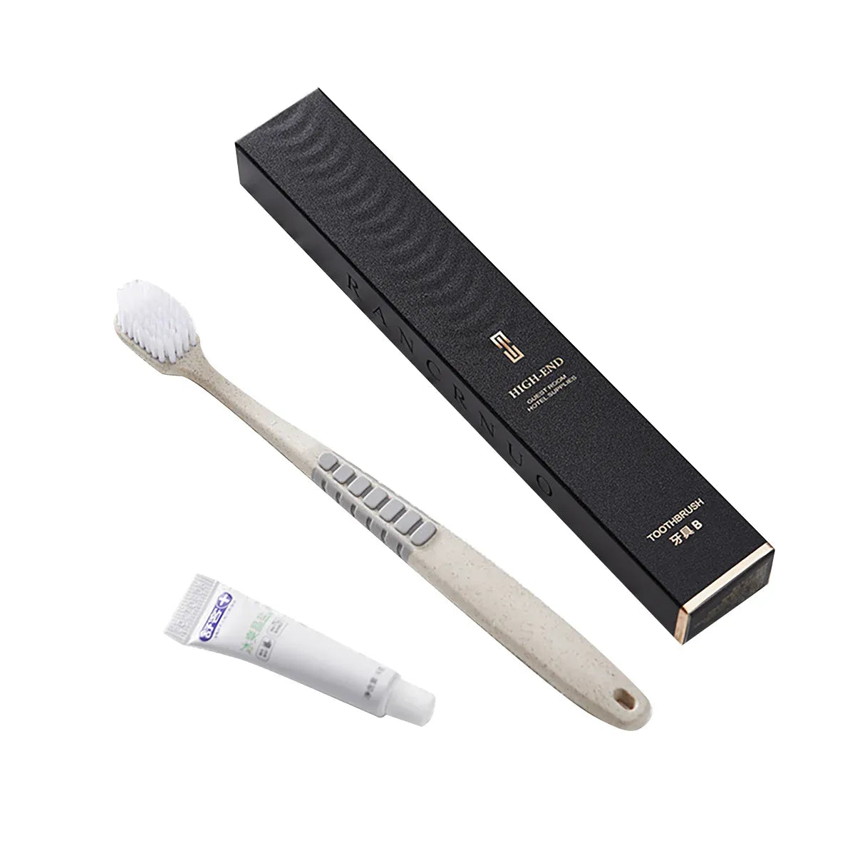 Hotel Supplies Toiletries Travel Size Shampoo Conditioner Soap Set For Motel - Toothbrush