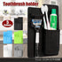 1PC Space Toothbrush Holder Shower Organizer Silicone Bathroom Storage Razor Au - Blue