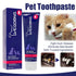Pet Oral Care Cats Dogs Clean Bad Breath Tartar Stains Teeth Whitening Kit