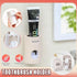 Wall Mounted Automatic Toothpaste Dispenser with Dual Push Slot Design