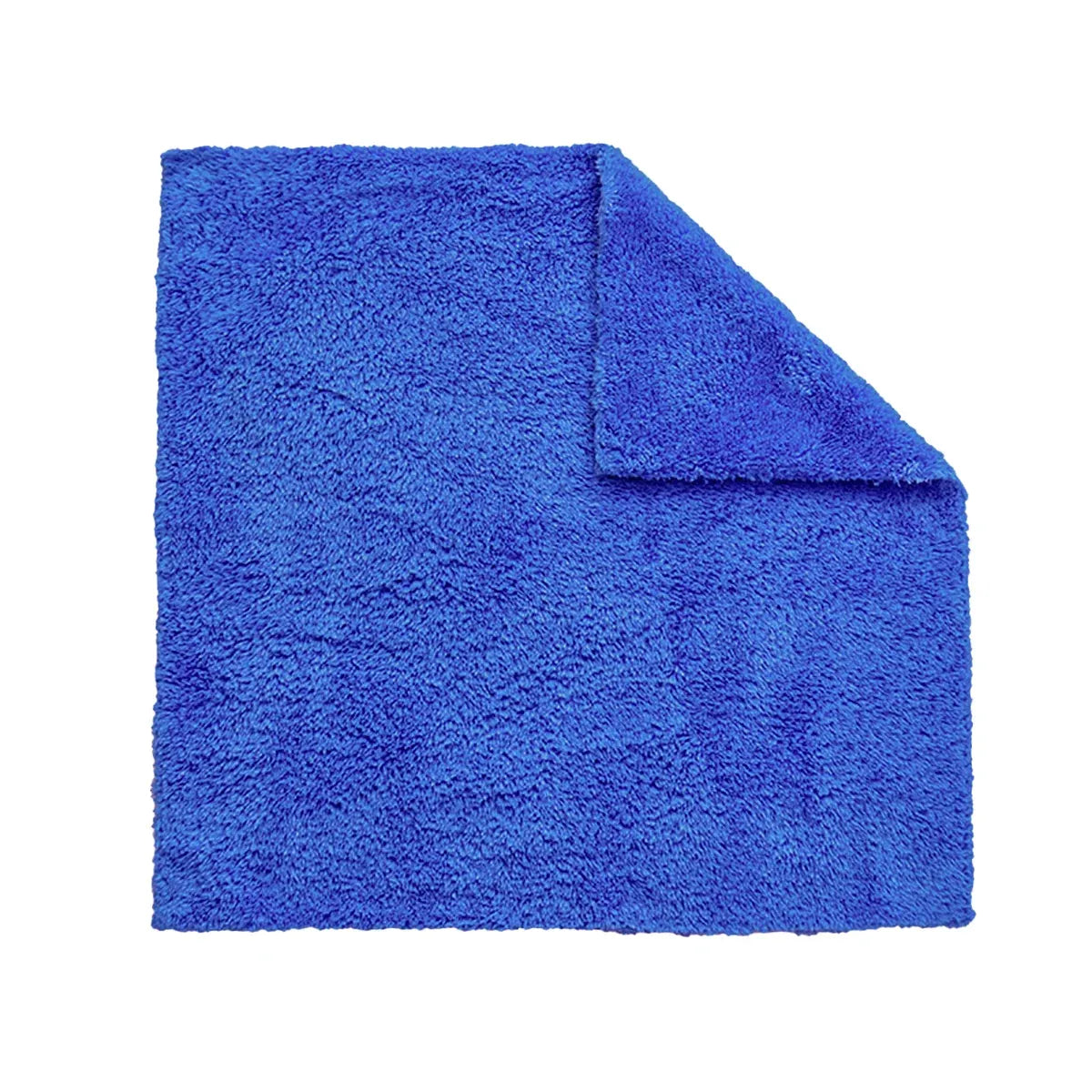 10PCS Microfiber Cleaning Cloths Car Detailing Towels Polishing Rags No Scratch - Blue
