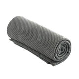 Cooling Towel for Sport Gym Cycling Golf Outdoor Use – Double Layer Ice Fabric - Dark Grey