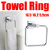 Bathroom Towel Rack and Towel Rod Hanger Wall Mounted for Bathroom Organizer