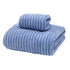 Quick Dry Bath Towel Lightweight Absorbent Fabric Shower Beach Travel Use - Blue