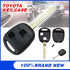 For TOYOTA Car key Remote case/shell for Prado Avensis Corolla Rav Kluger Tarago
